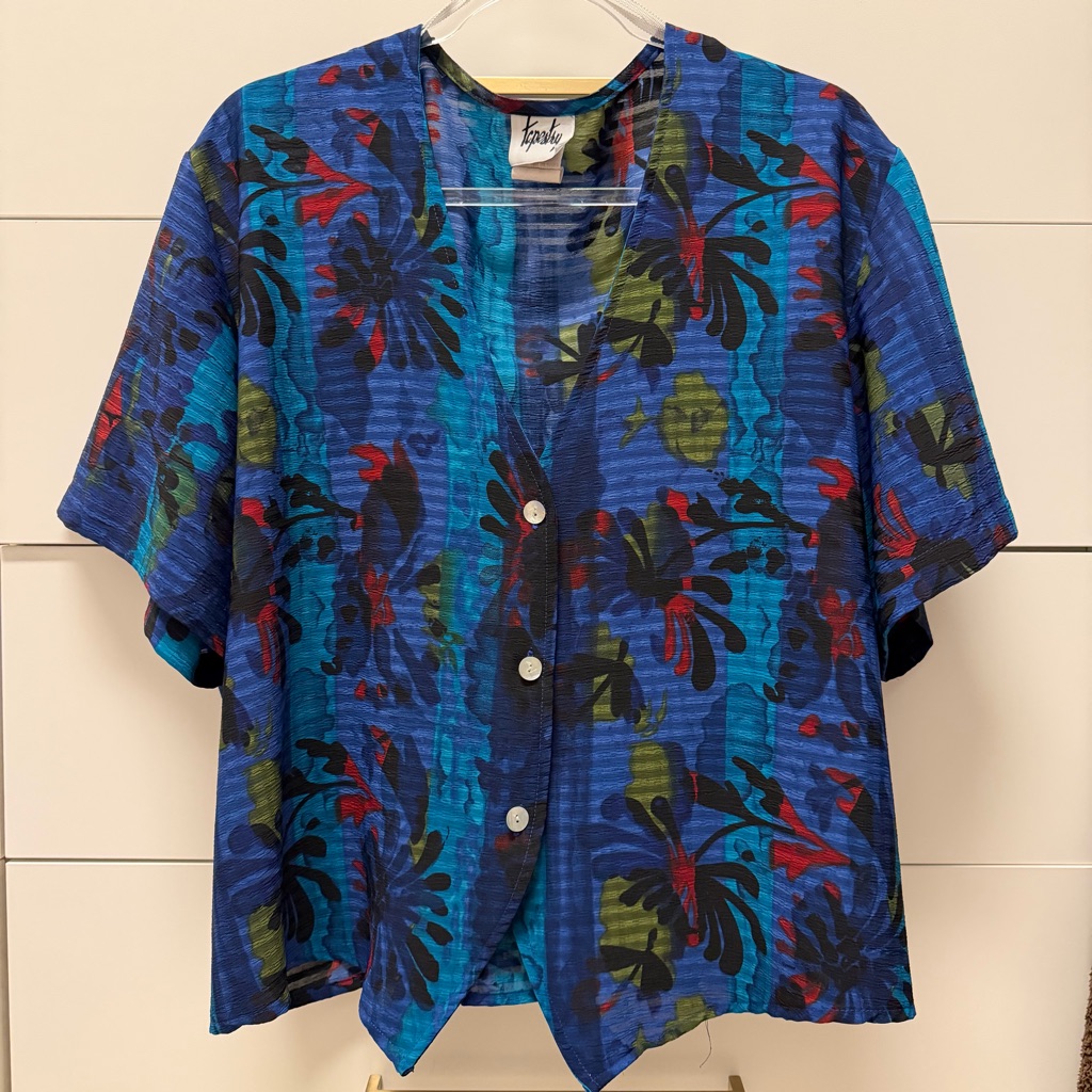 Tapestry Vintage Floral Shirt